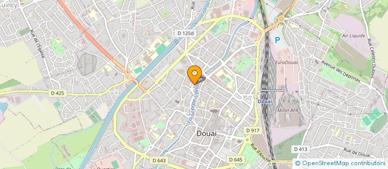 localisation de l'entreprise UNYSMILE à DOUAI