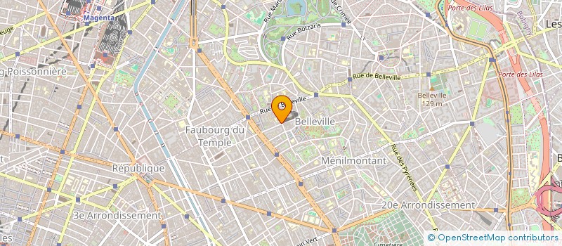 localisation de l'entreprise UNZA ARCHITECTURE  PARIS