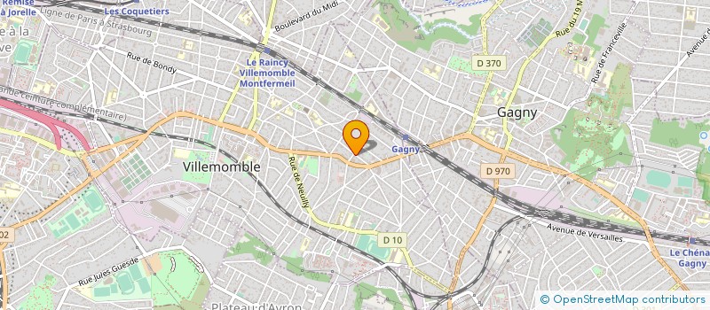 localisation de l'entreprise UON à VILLEMOMBLE