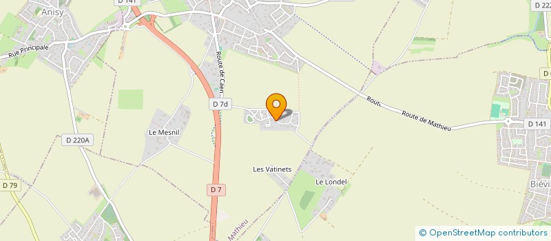 localisation de l'entreprise UP 4 US  MATHIEU