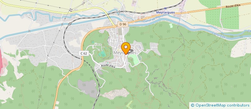 localisation de l'entreprise UP  MEYRARGUES