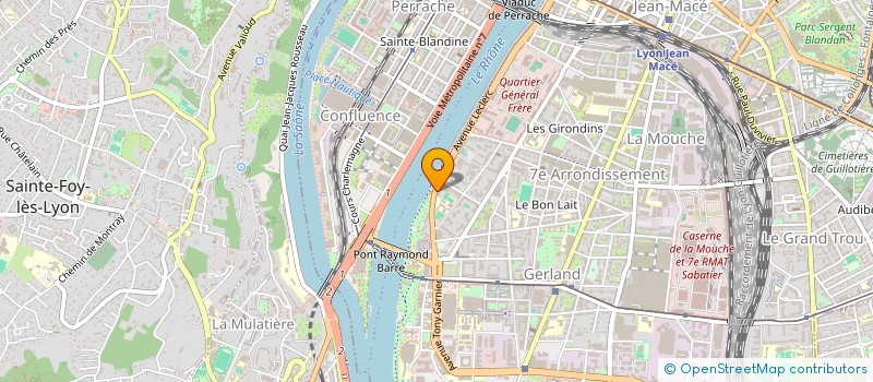 localisation de l'entreprise UP AND GO à LYON