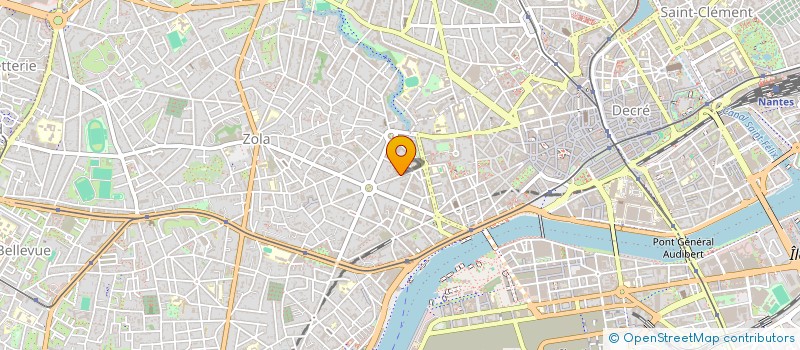 localisation de l'entreprise UP AND UP à NANTES