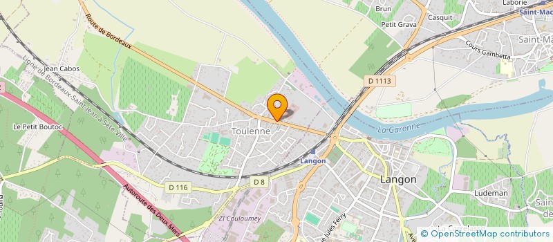 localisation de l'entreprise UP CLIM  TOULENNE