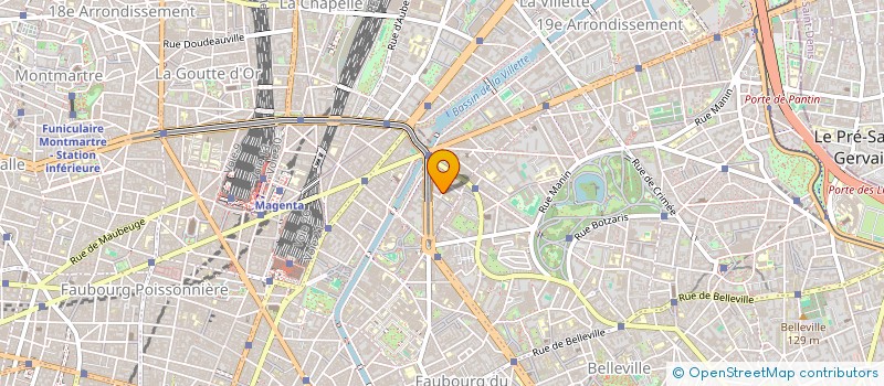 localisation de l'entreprise UP-CLOSE MARKETING  PARIS