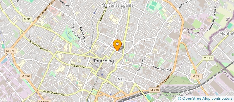 localisation de l'entreprise UP & CO CONSULTING  TOURCOING