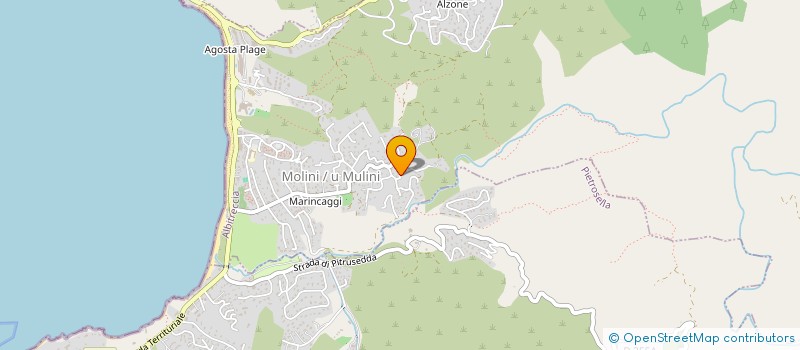 localisation de l'entreprise UP CONCEPT  ALBITRECCIA