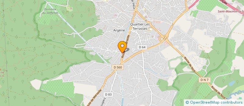 localisation de l'entreprise UP CONNECT à SAINT-MAXIMIN-LA-SAINTE-BAUME