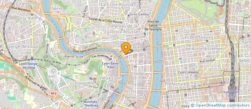 localisation de l'entreprise UP CONTENT à LYON