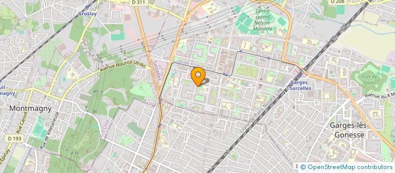 localisation de l'entreprise UP DIGITAL SENS  CROUY-SUR-OURCQ