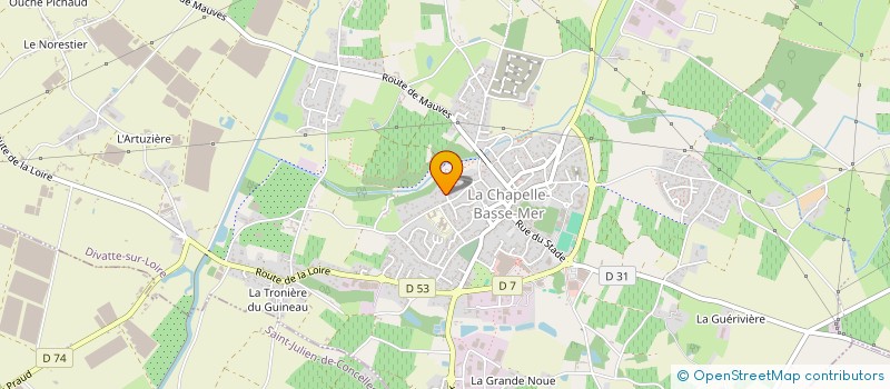 localisation de l'entreprise UP EVENEMENTS  DIVATTE-SUR-LOIRE