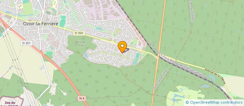 localisation de l'entreprise UP EVENTS MUSIC  OZOIR-LA-FERRIERE