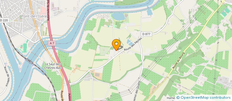 localisation de l'entreprise UP FORMATION à VALENCE