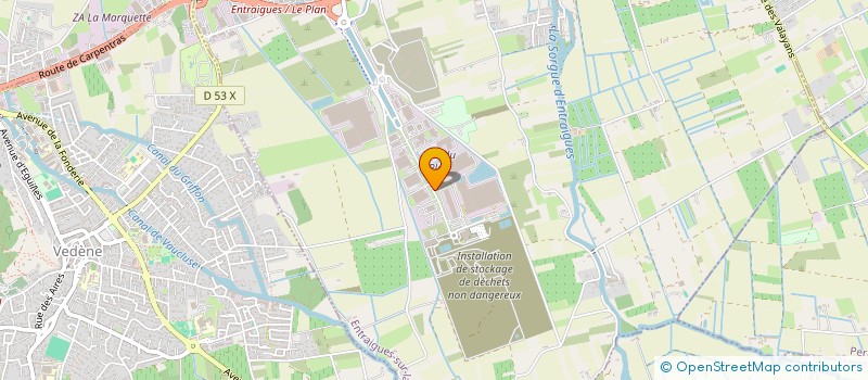 localisation de l'entreprise UP FORMATIONS  ENTRAIGUES-SUR-LA-SORGUE