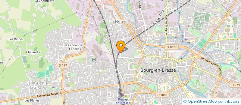 localisation de l'entreprise UP FRANCE  BOURG-EN-BRESSE