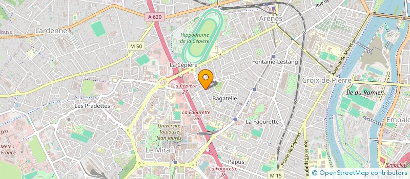 localisation de l'entreprise UP'LIFY BY SARAH à TOULOUSE