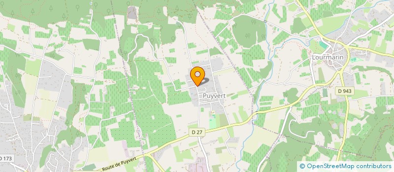 localisation de l'entreprise UP LINE PRODUCTION  PUYVERT