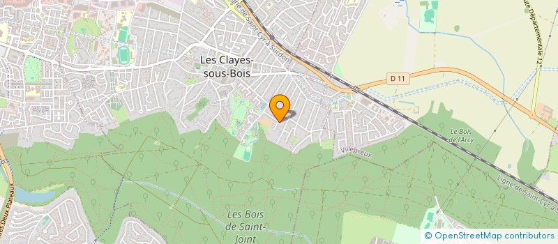localisation de l'entreprise UP N UP à LES CLAYES-SOUS-BOIS