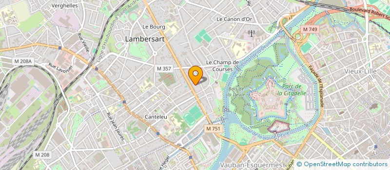 localisation de l'entreprise UP NEXT à LAMBERSART