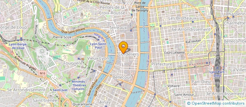 localisation de l'entreprise UP PATRIMOINE à LYON