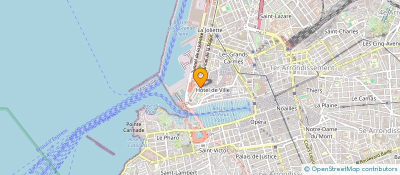 localisation de l'entreprise UP PATRIMONIAL à MARSEILLE