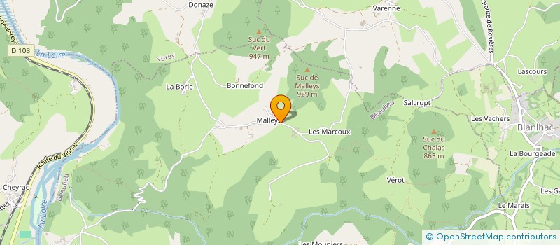localisation de l'entreprise UP-STREAM à BEAULIEU