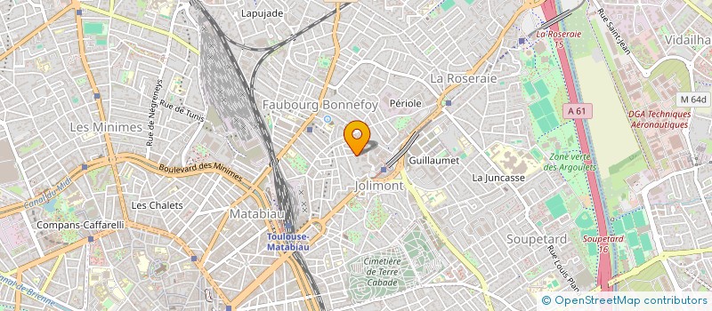 localisation de l'entreprise UP STYLE à TOULOUSE