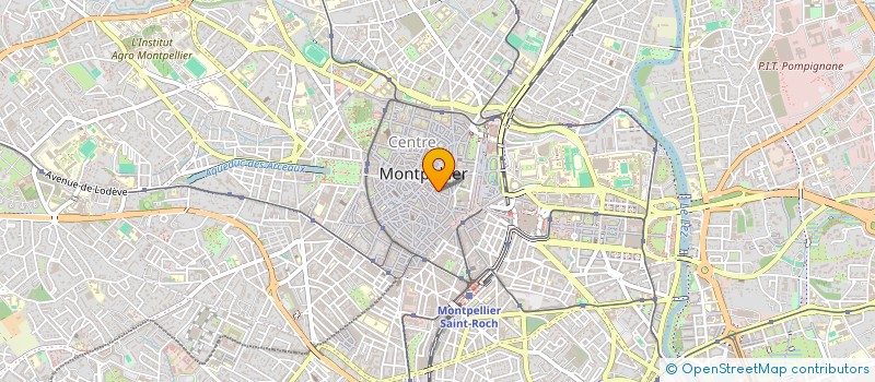 localisation de l'entreprise UP'TEAM à MONTPELLIER