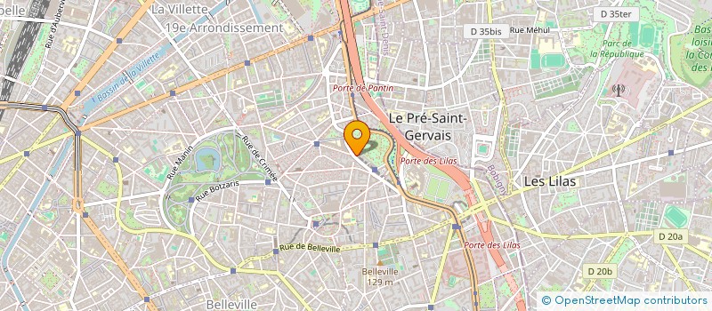 localisation de l'entreprise UP THE VOLUME  PARIS