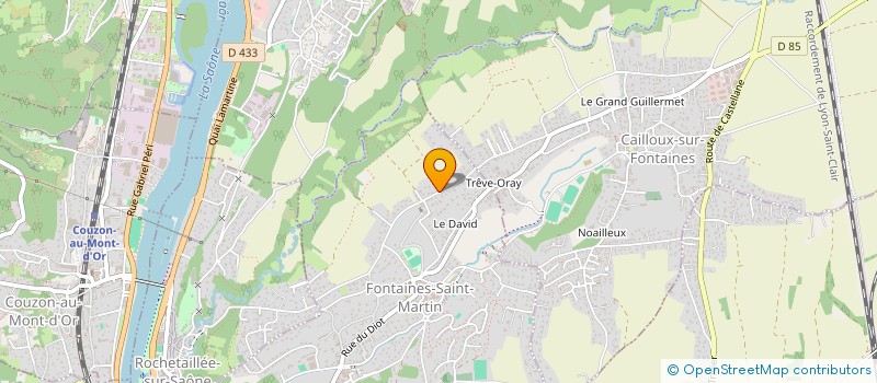 localisation de l'entreprise UP TO TRI  FONTAINES-SAINT-MARTIN