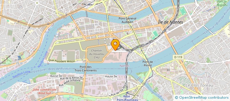 localisation de l'entreprise UP TO YOUTH à NANTES