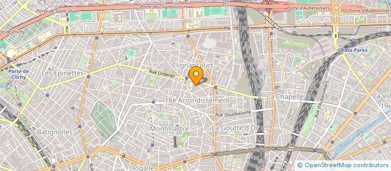 localisation de l'entreprise UP - TRAVAUX D'ACCES DIFFICILES à PARIS