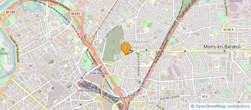 localisation de l'entreprise UP UP UP CONSEIL à LILLE