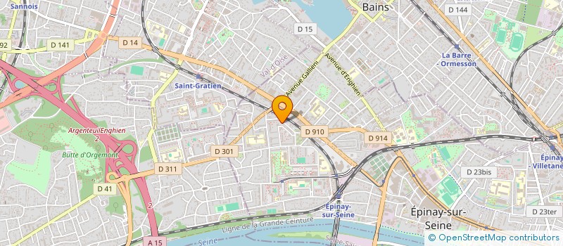 localisation de l'entreprise UP&WORK à EPINAY-SUR-SEINE