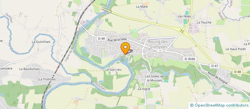 localisation de l'entreprise UP   XAVIER HERNANDEZ CONSULTING  BOURG-DES-COMPTES