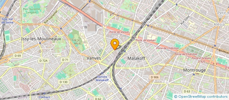 localisation de l'entreprise UP2SCHOOL à VANVES