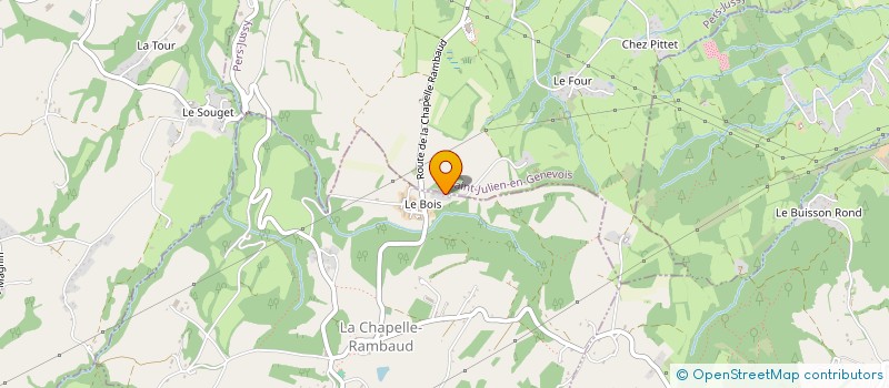 localisation de l'entreprise UPAC-TEAM  LA CHAPELLE-RAMBAUD