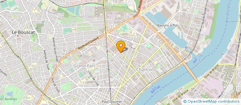 localisation de l'entreprise UPAE BORDEAUX à BORDEAUX