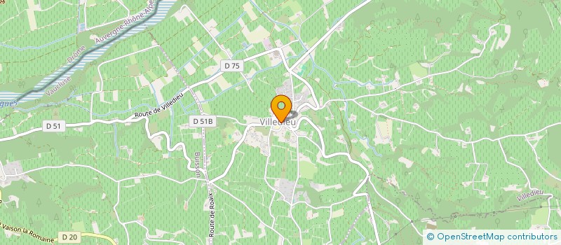 localisation de l'entreprise UPALE  VILLEDIEU