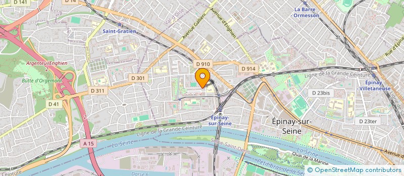 localisation de l'entreprise UPCAR à EPINAY-SUR-SEINE