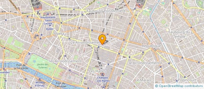 localisation de l'entreprise UPCHANGE  PARIS