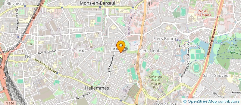 localisation de l'entreprise UPCOFREE PORTAGE à LILLE