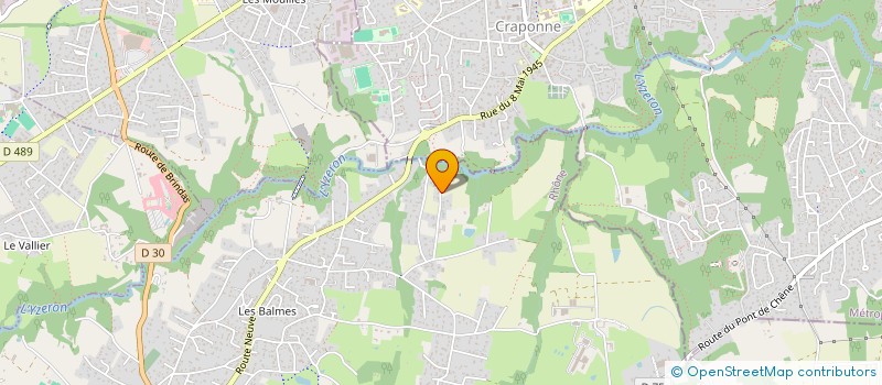 localisation de l'entreprise UPCURVE CONSULTING  BRINDAS