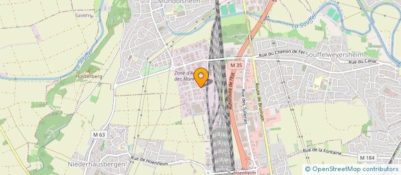 localisation de l'entreprise UPCYCLER 2.0  MUNDOLSHEIM