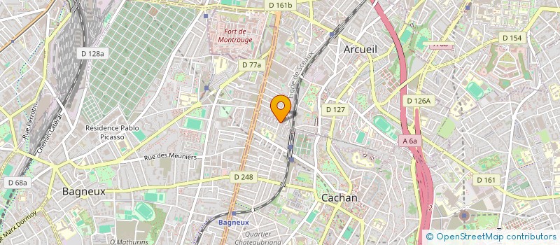 localisation de l'entreprise UPDATE à CACHAN
