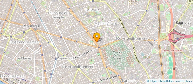 localisation de l'entreprise UPDN  PARIS