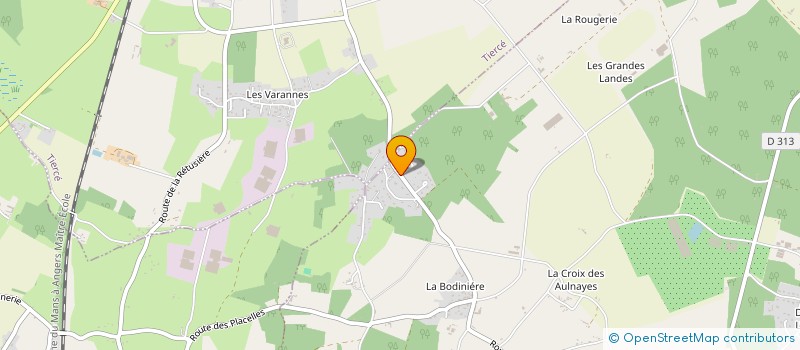 localisation de l'entreprise UPERA  RIVES-DU-LOIR-EN-ANJOU