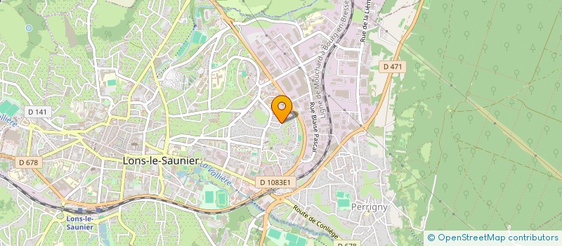 localisation de l'entreprise UPFOLLOW MOUVEMENT  LONS-LE-SAUNIER