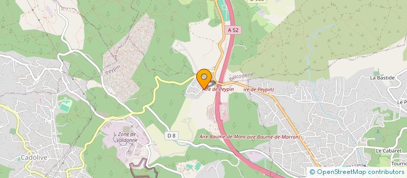 localisation de l'entreprise UPGRADE  PEYPIN