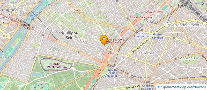 localisation de l'entreprise UPGRADE à NEUILLY-SUR-SEINE